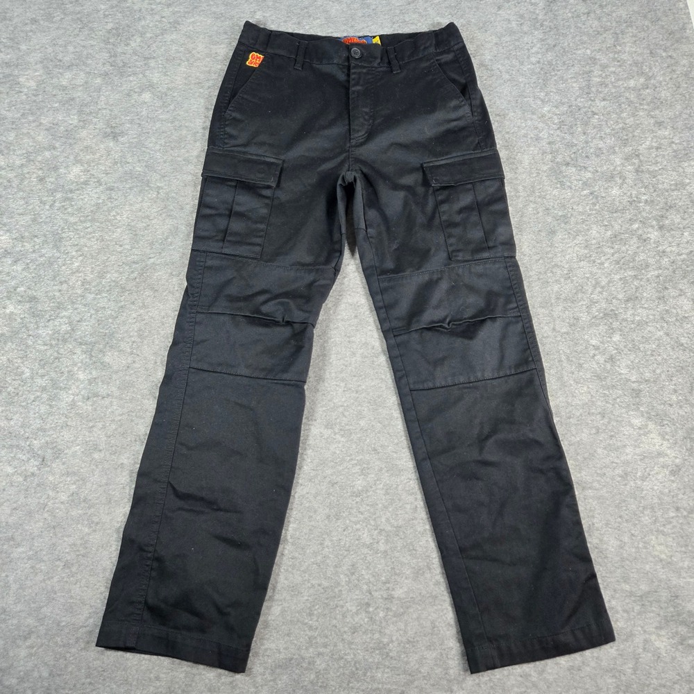 Empyre Mens Black Loose Fit Skate Cargo Pants 27
